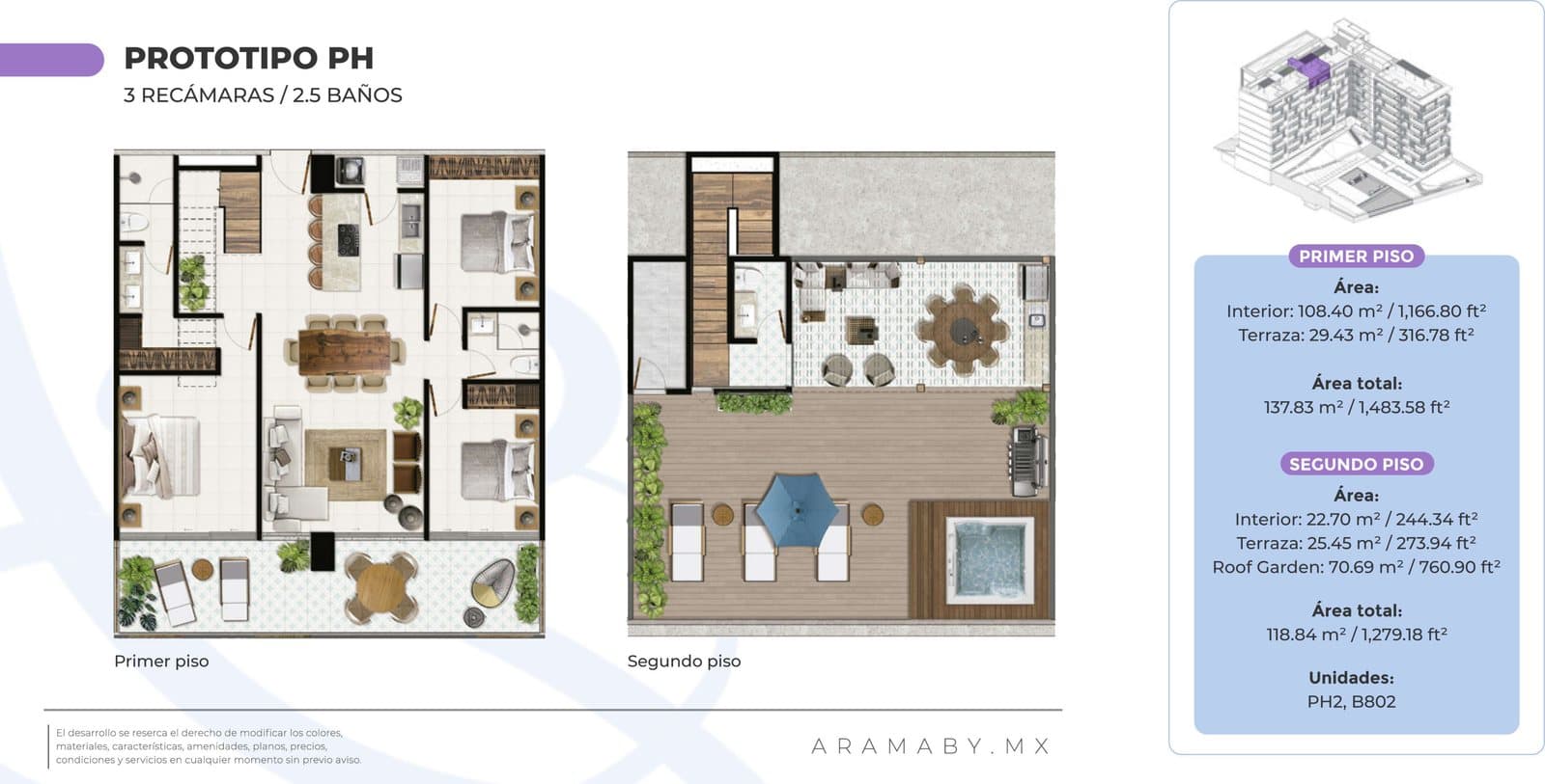 Penthouse floor plan