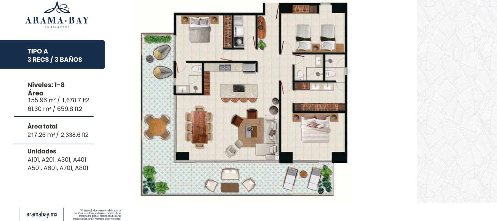 Type A floor plan