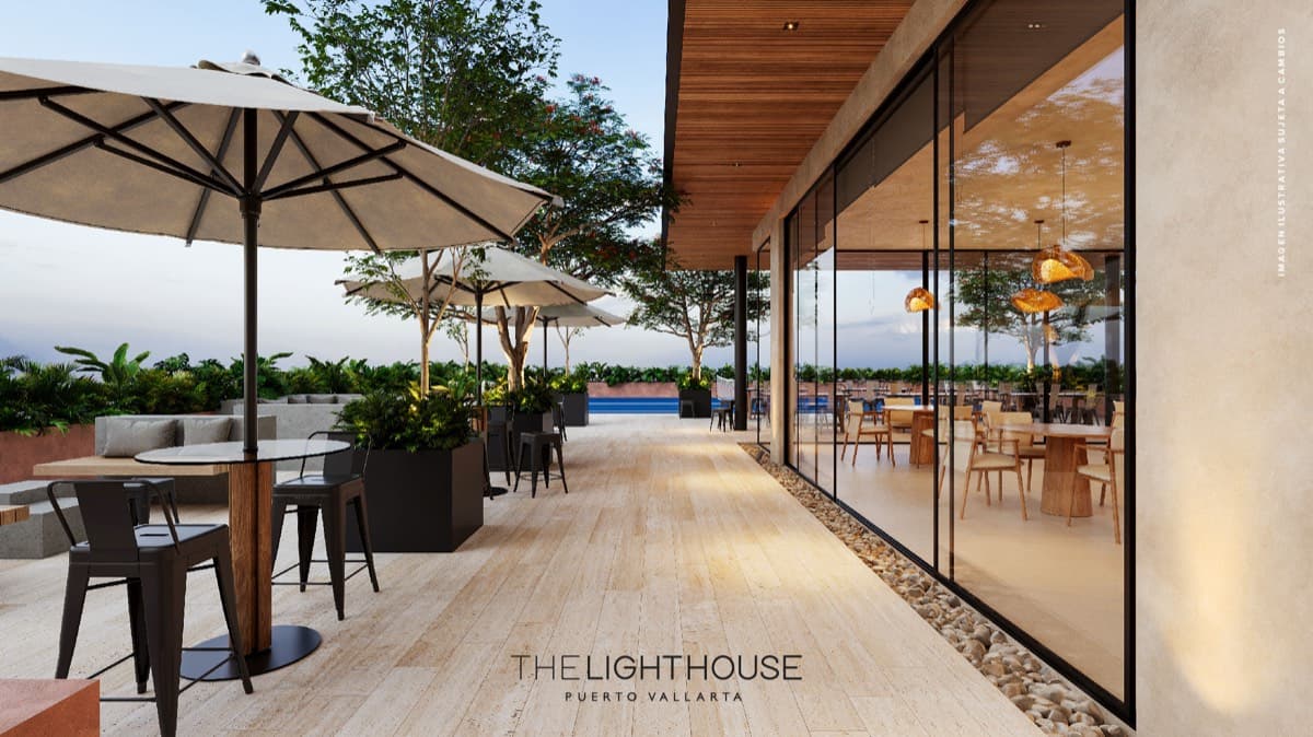 Panoramic rooftop — The Lighthouse Puerto Vallarta