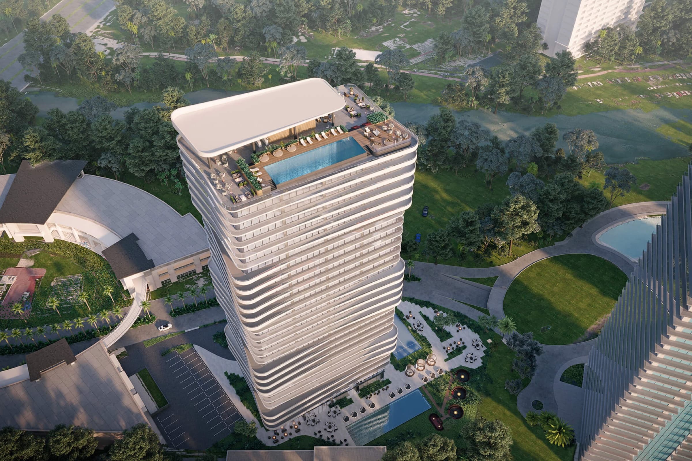 The sky pool