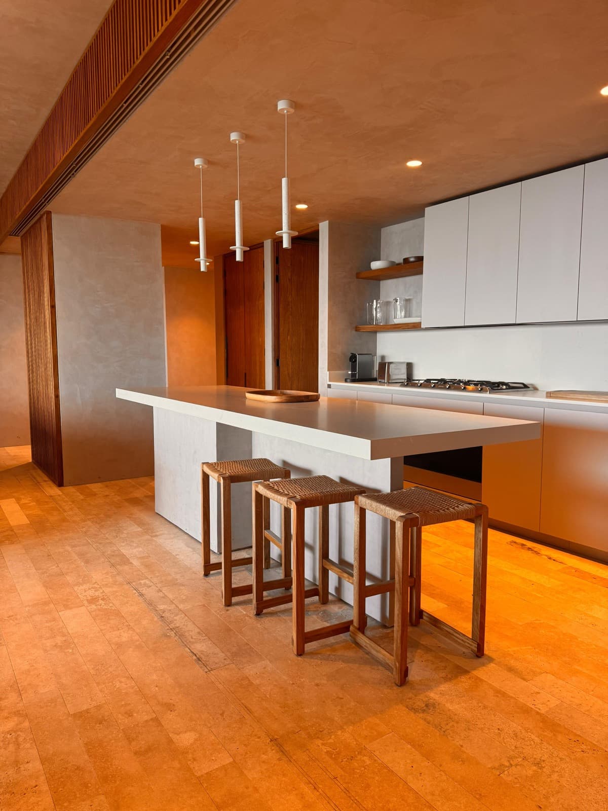UAVI — kitchen, model residence