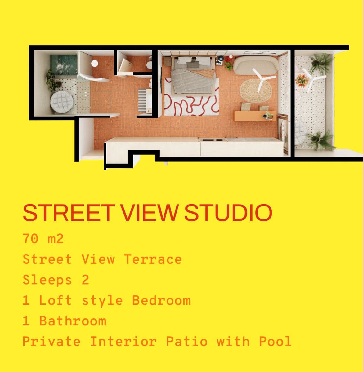 Boutique 1BR Condo | Street View | El Anclote, Punta Mita