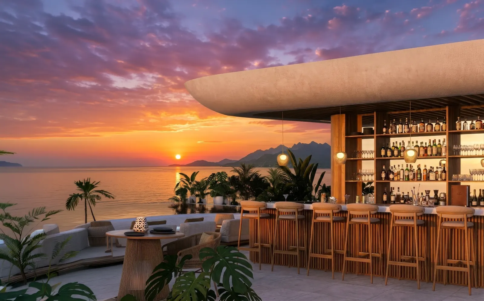 Andiamo — Sunset rooftop lounge