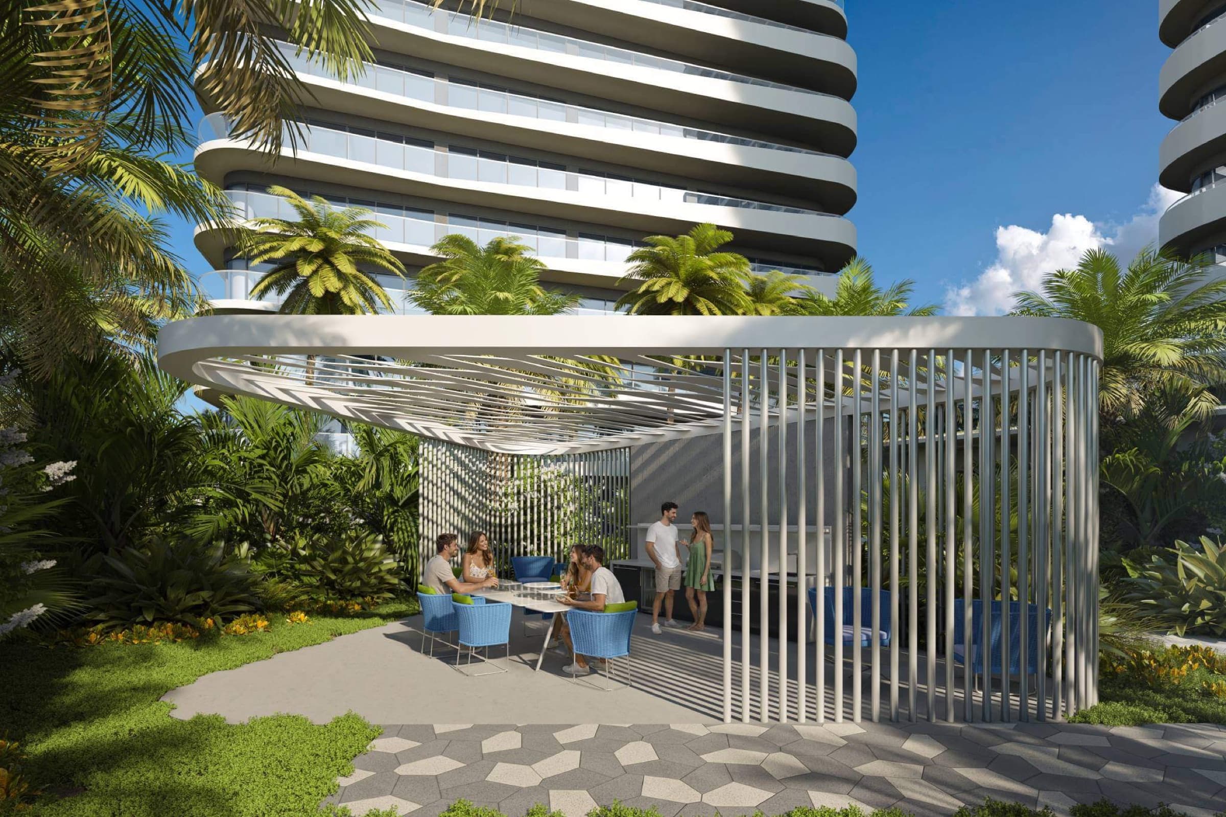 Grill pavilion