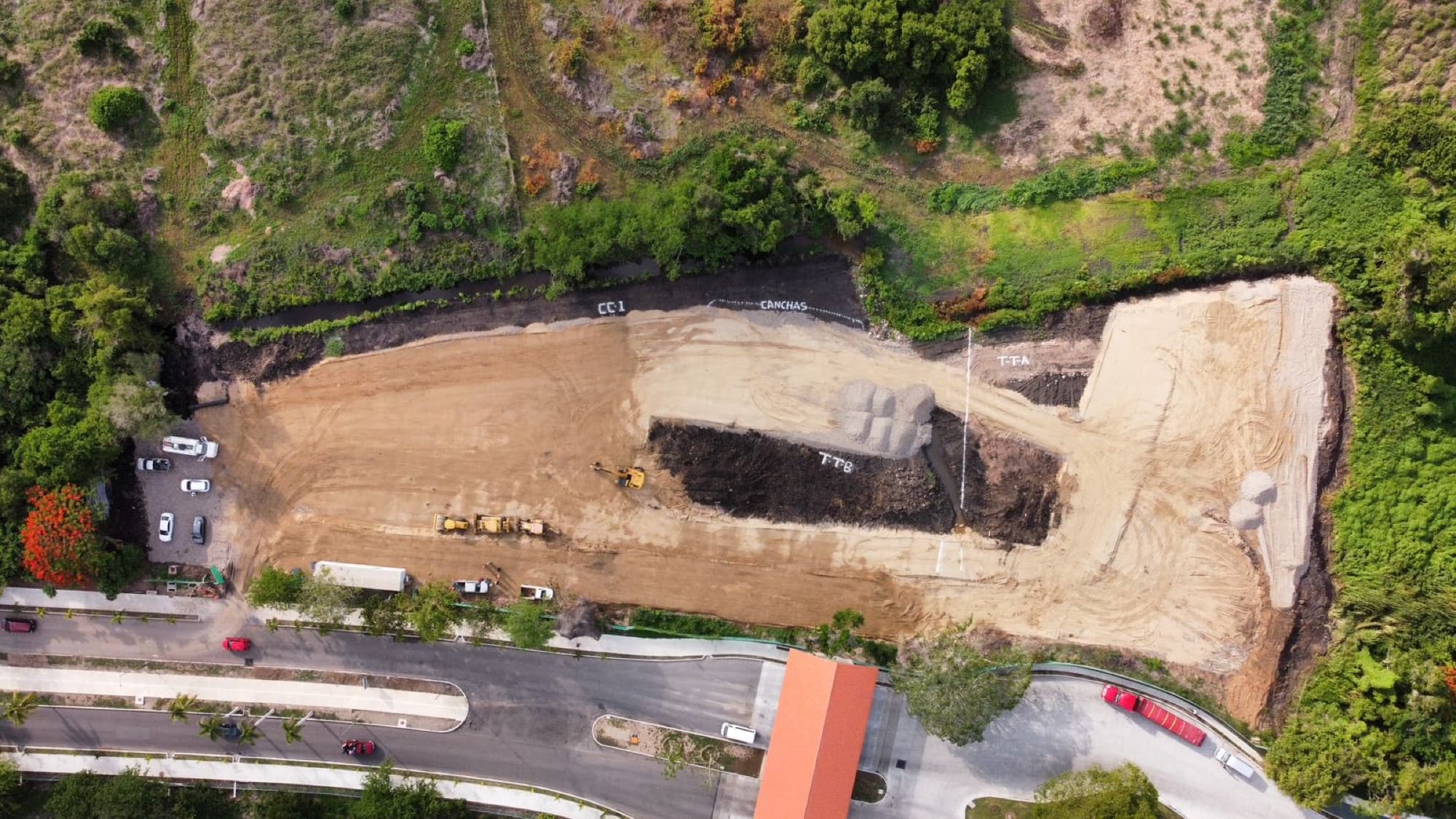 Site progress · June 2026 · Blvd. Central, Flamingos, Bahía de Banderas