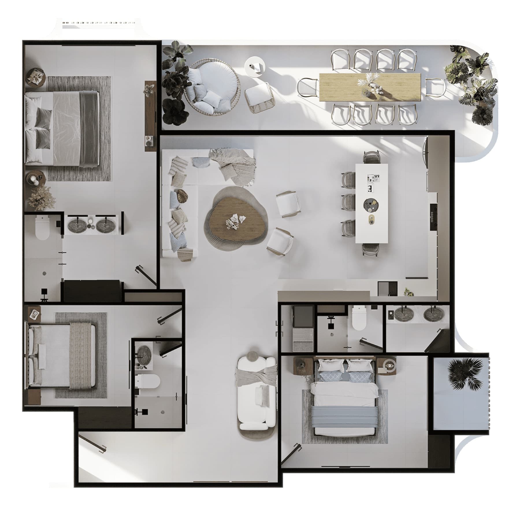 Xul — Tipo C floor plan
