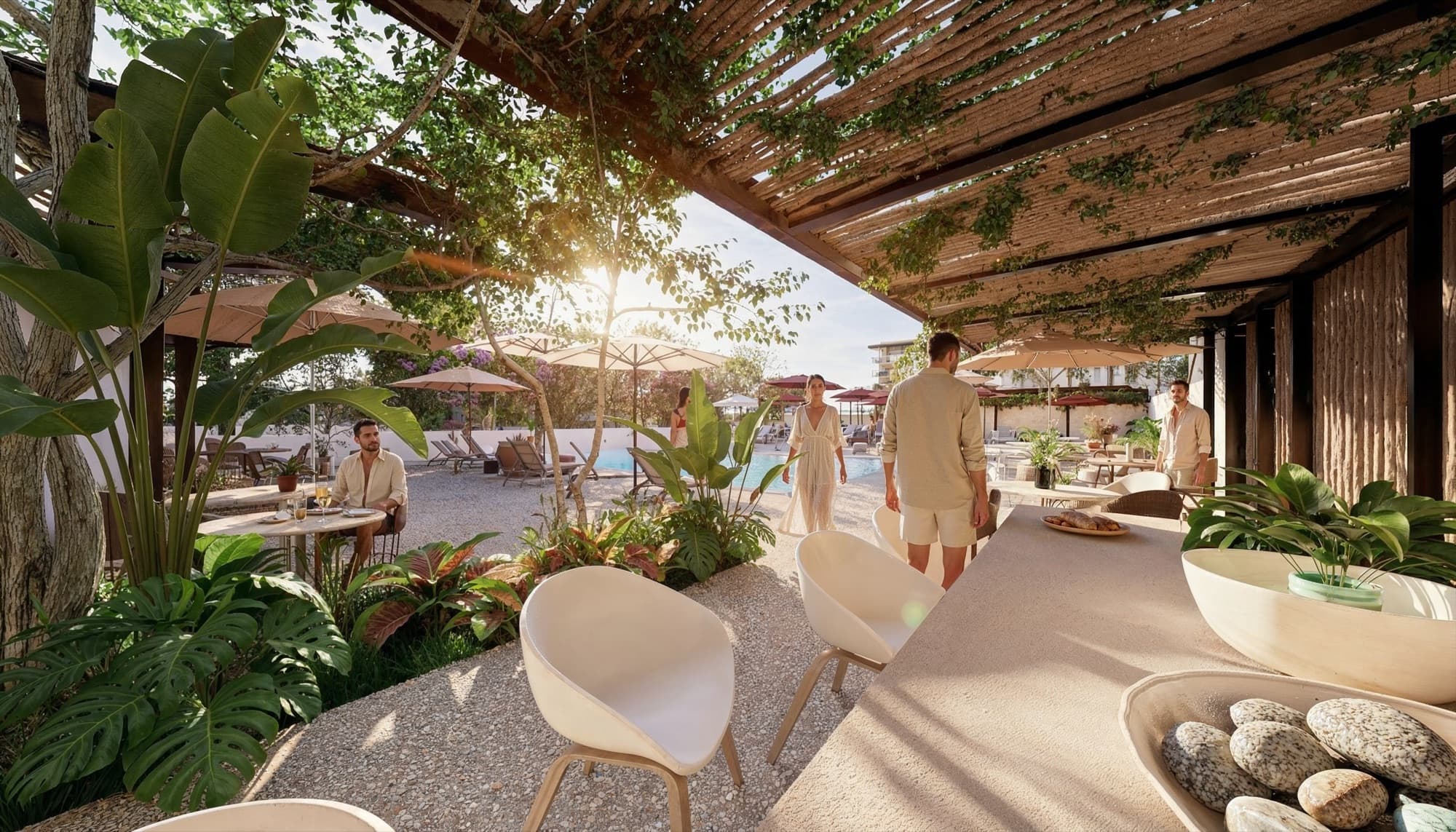 Terraces & rooftop