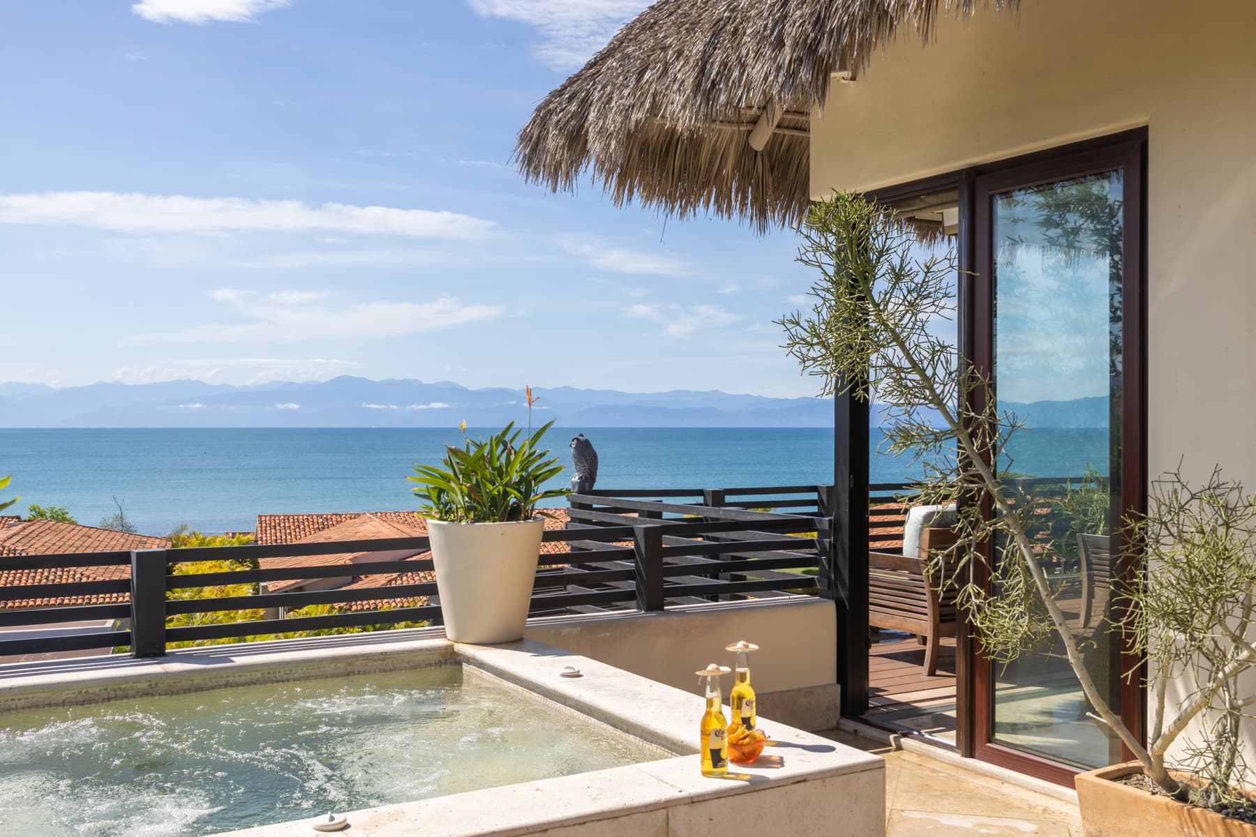 Spectacular corner villa at Porta Fortuna, Punta Mita | Private pool & jacuzzi