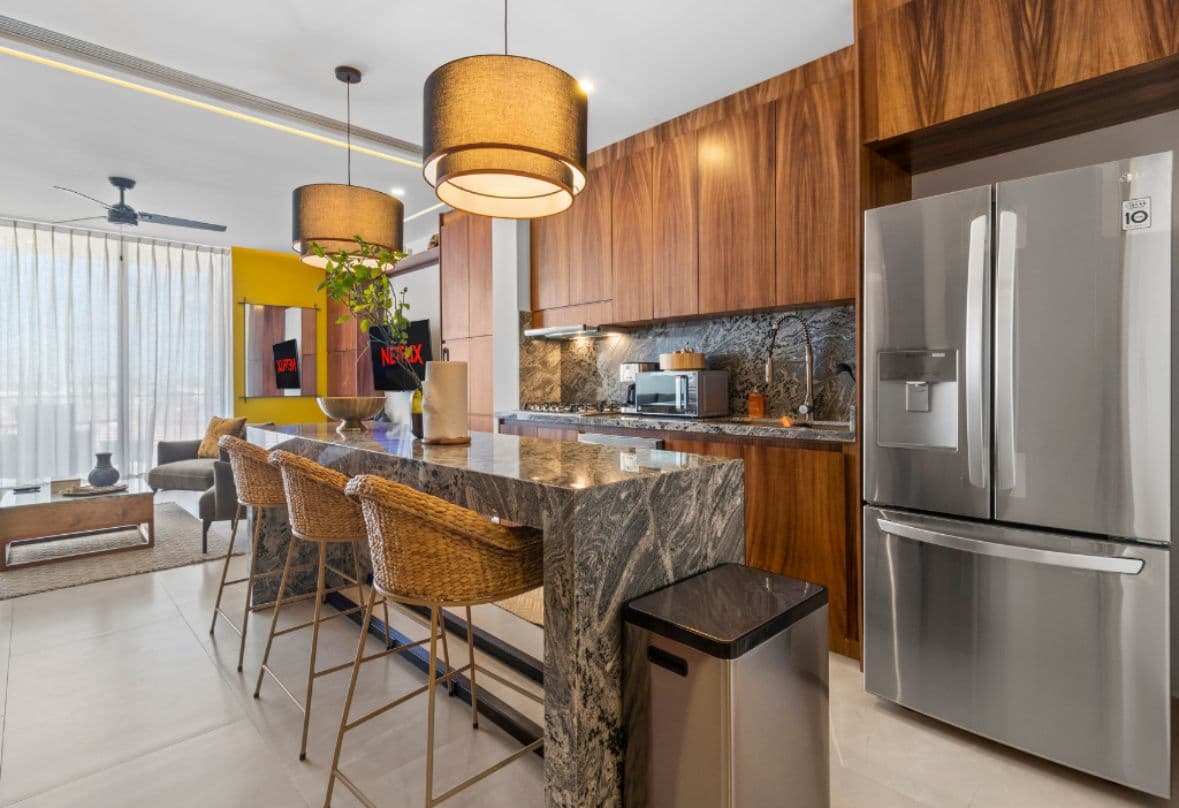 Departamento en Venta Amueblado Vista parcial al Mar 5 de Diciembre PV