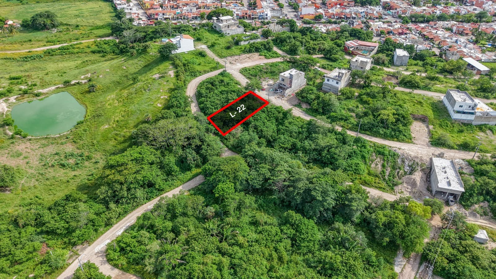 Terreno en Venta lote 22 , en col. Colinas de la Bahia, Puerto Vallarta